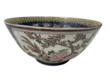 A Chinese Porcelain Bowl 14 inches in Diameter