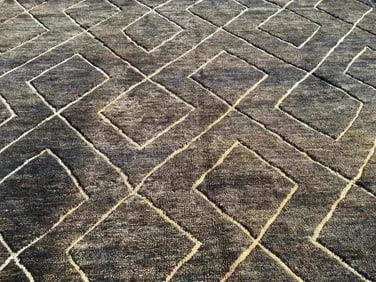 A Contemporary Indian room size rug