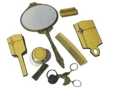 Vintage Vanity set items