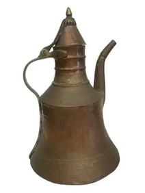 Old Turkish Copper Coffee pot ewer
