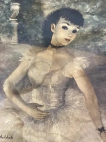 La Jeune Ballerina art print by Huldah
