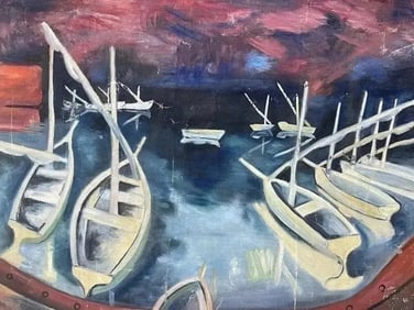 Oil on Canvas painting by an Unknown artist