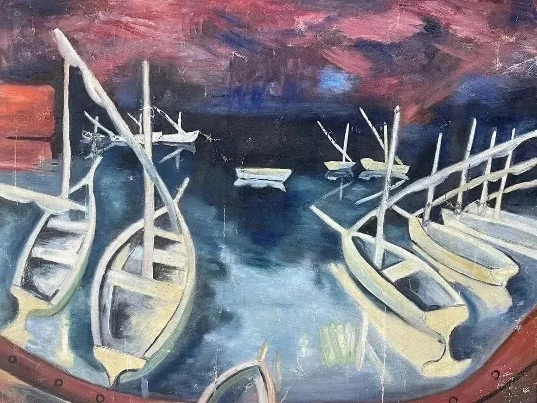 Oil on Canvas painting by an Unknown artist (1 of 11)