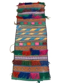 A Balouch hand woven Saddle bag