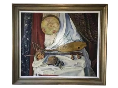 Walter Dexter (1876-1958) oil on canvas painting