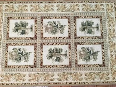 Flat woven Sumac rug