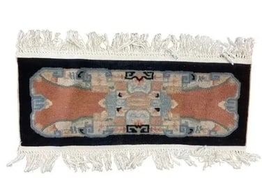 Antique Chinese Peking rug sampler