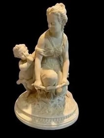 European Bisque porcelain Sculpture