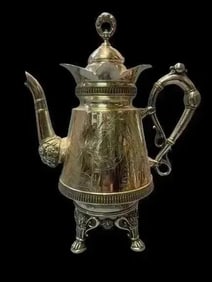 A Silverplated Pitcher by Derby Silver Company
