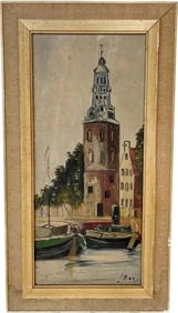 L Bos Oil on canvas Painting