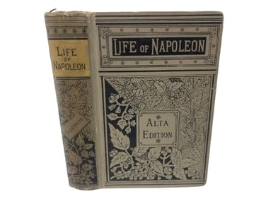 John Gibson Lockhart book titled Life of Napoleon Bonaparte, Emperor of France