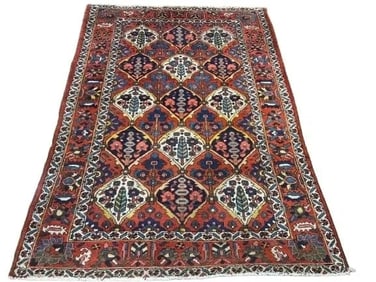 Antique Persian Bakhtiari rug