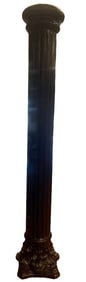 A Neoclassical Decorative Column standing 8 feet tall