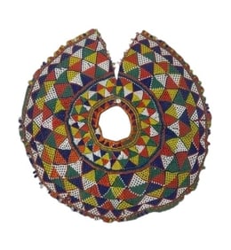 A vintage Ukranian Hutsul-Lemko traditional Seed Bead Necklace Krywulka