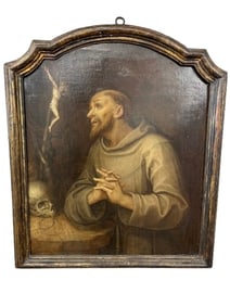 Antique Dutch Old Master Oil on Canvas school of Abbraham Van Dyck