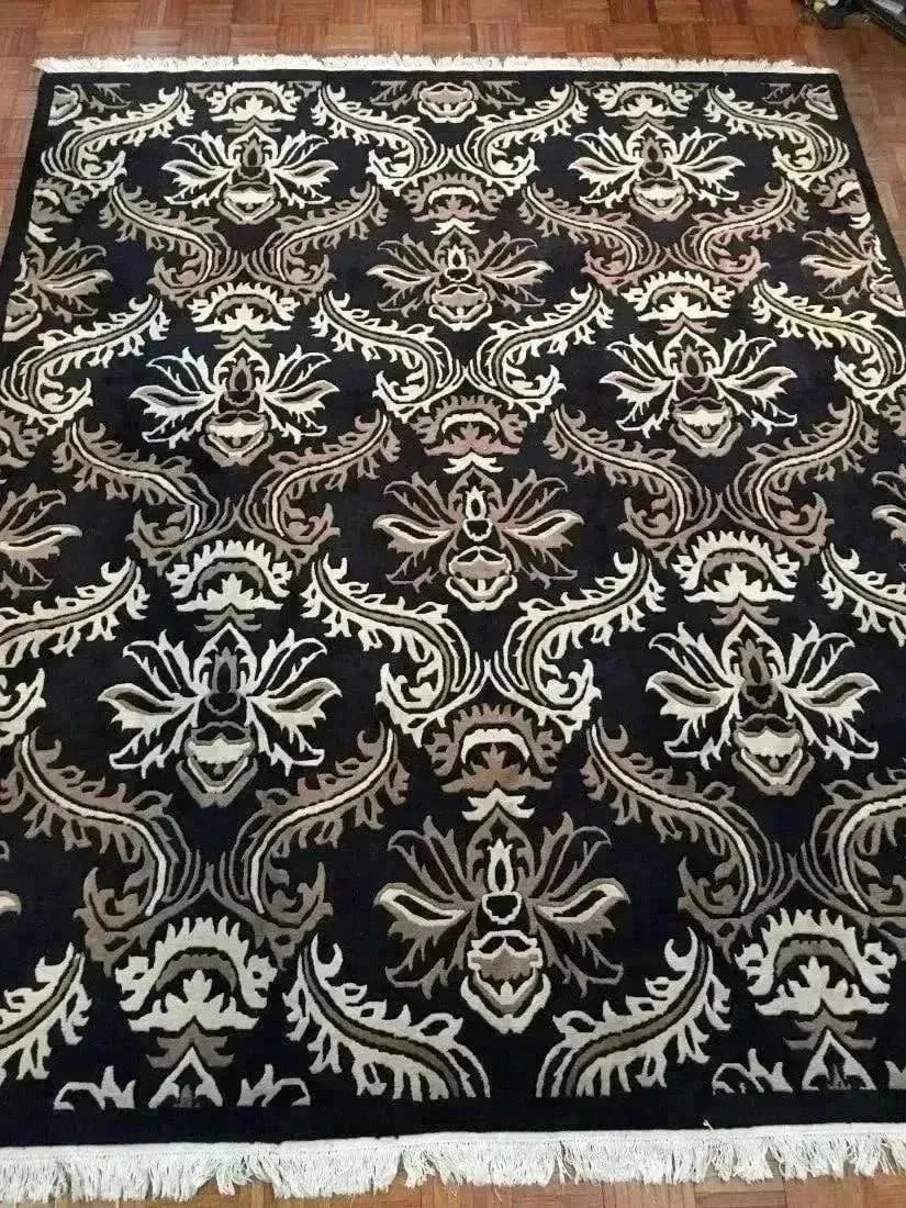 A handwoven Tibetan Contemporary wool rug (1 of 5)