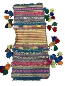 A Balouch hand woven Saddle bag