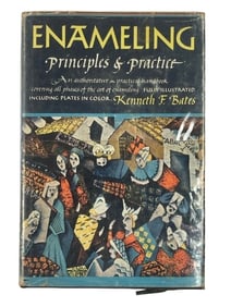 Enameling Principles & Practice BOOK by Kenneth F. Bates