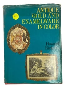 Antique Gold and Enamelware in color BOOK by Howard Ricketts