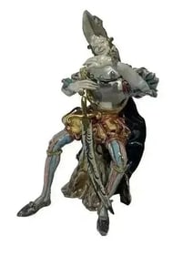 A Porcelain Focke & Meltzer Amsterdam figurine