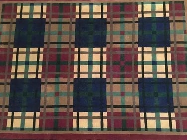 A contemporary Nepalese wool rug