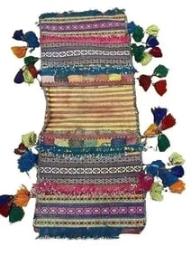 A Balouch hand woven Saddle bag