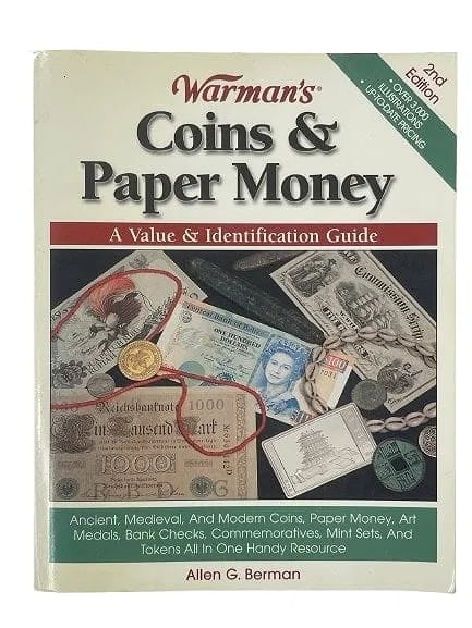 Warman's Coin & paper Money Value & identification guide BOOK by Allen G. Berman (1 of 8)