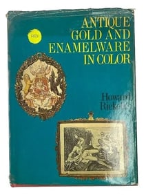 Antique Gold and Enamelware in color BOOK by Howard Ricketts