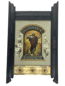 Old Religious framed art work