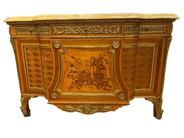 A French LOUIS XVI STYLE COMMODE  AFTER THE MODEL BY JEAN-HENRI RIESENER