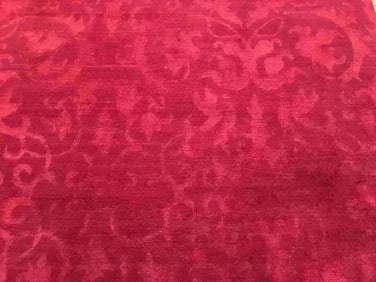 A Nepalese contemporary handwoven rug