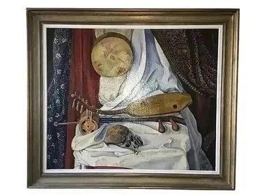 Walter Dexter (1876-1958) oil on canvas painting