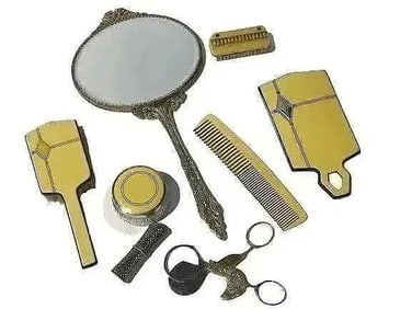 Vintage Vanity set items