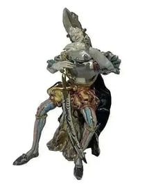 A Porcelain Focke & Meltzer Amsterdam figurine