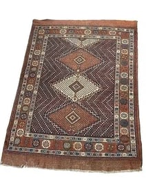 Antique Persian Afshar Tribal rug