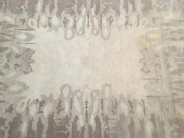 A Nepalese handwoven rug