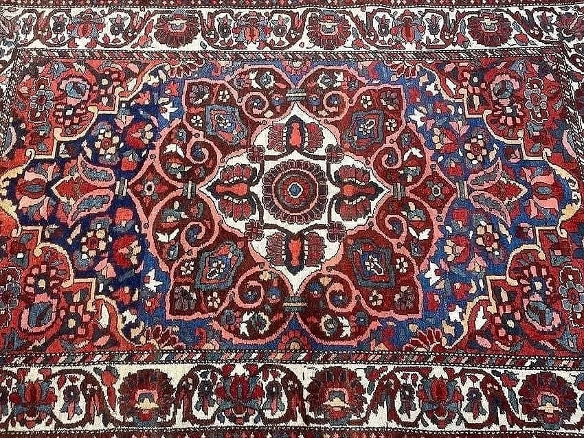 Antique Persian Bakhtiari tribal scatter rug (1 of 14)