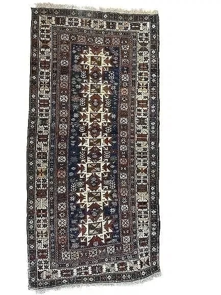 Antique Caucasian Shirvan Lesghi Star hand woven rug (1 of 20)