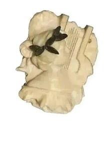 Antique Marble bust of a young lady