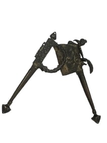 Antique Bronze Adkitta Sarota Betel nut cutter razor