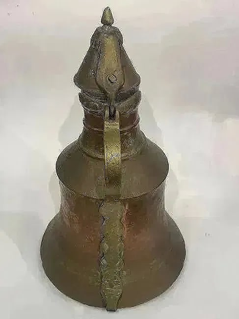 Old Turkish Copper Coffee pot ewer - 14