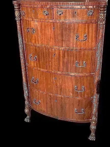 Antique victorian Dresser: Antique Victorian mirror top dresser measuring 31 inches wide , 20 inches deep and 50 inches tall.