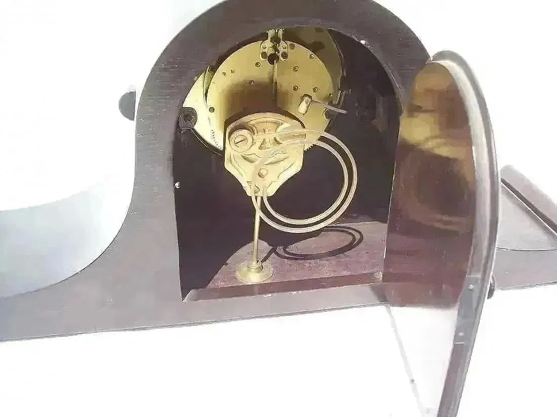 Antique Set Thomas Mantle clock - 4