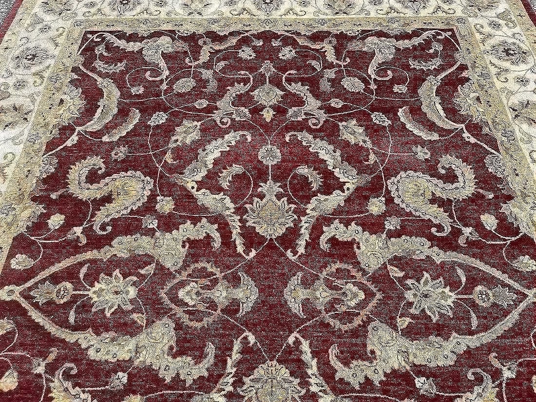 A handwoven room size oriental rug (1 of 13)