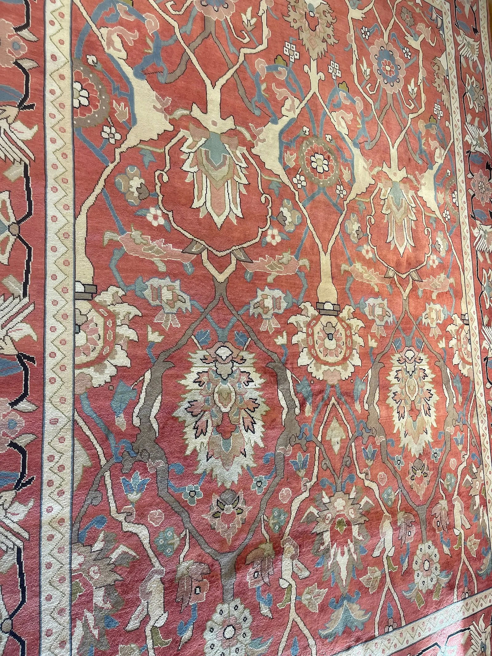 A Persian Tabriz room size rug - 10