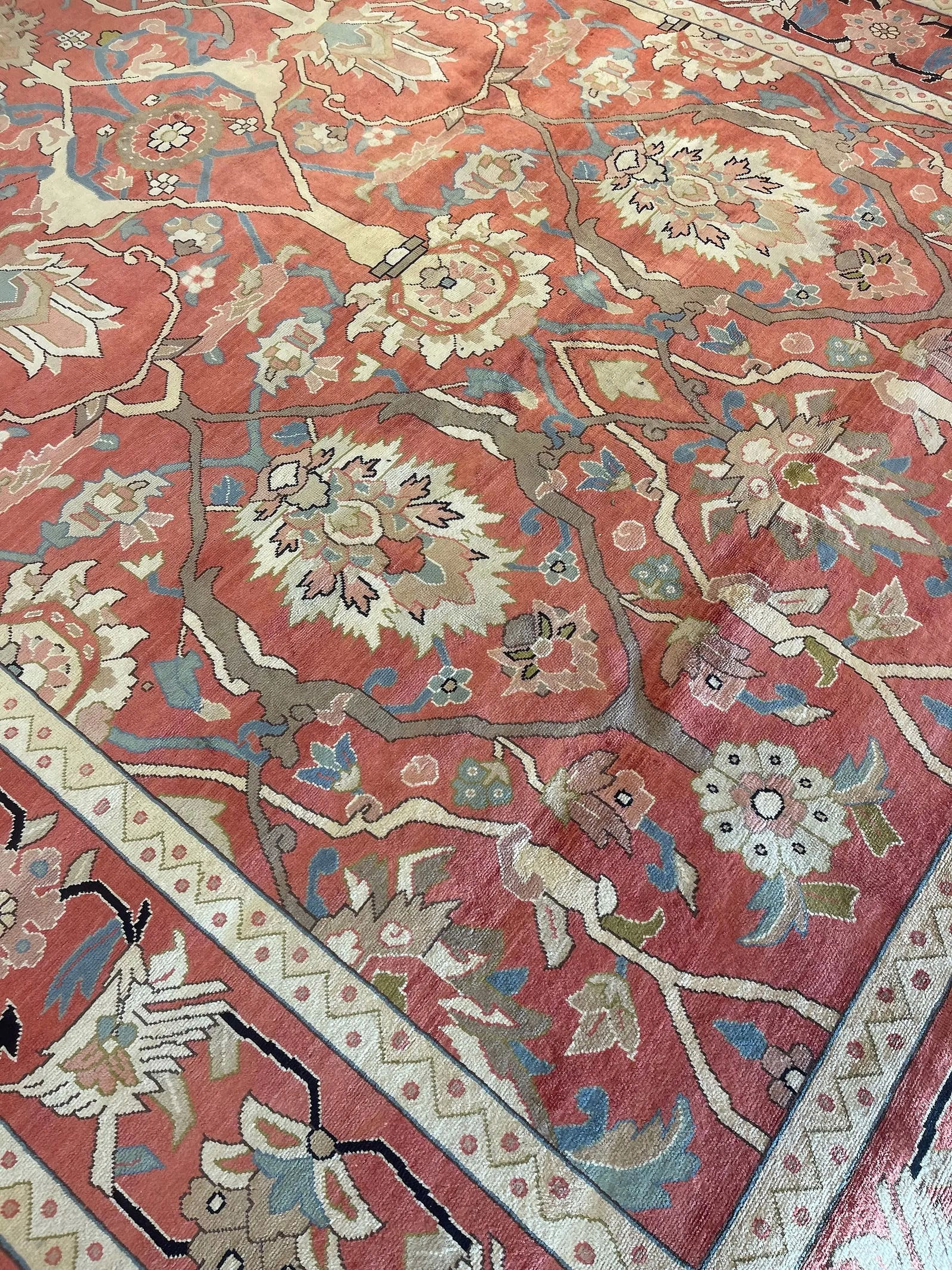 A Persian Tabriz room size rug - 11