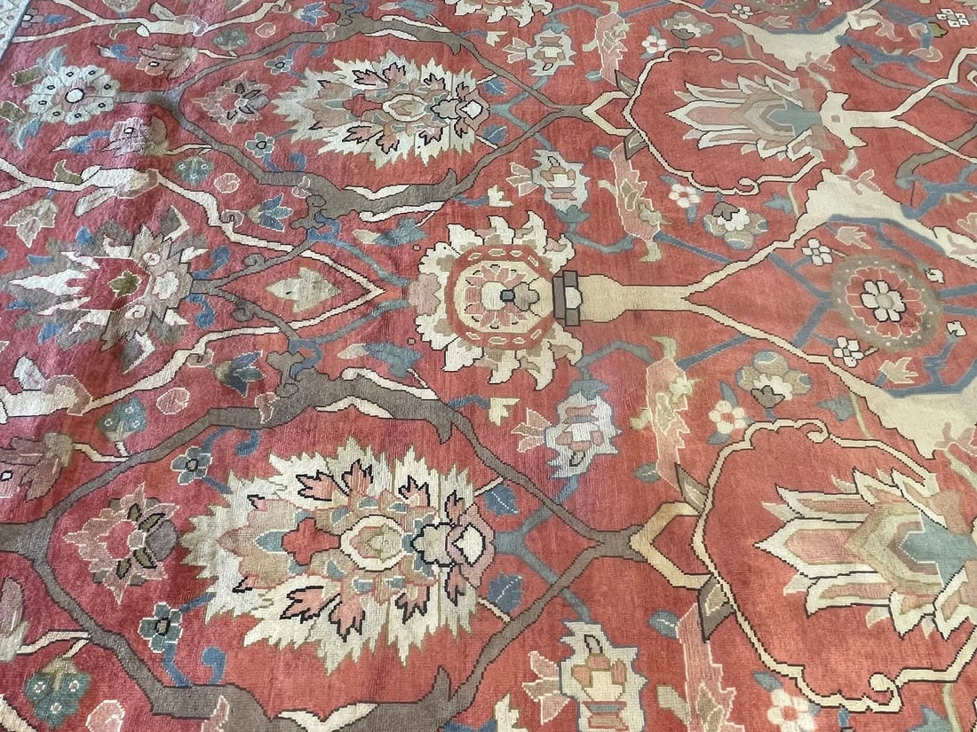 A Persian Tabriz room size rug - 5
