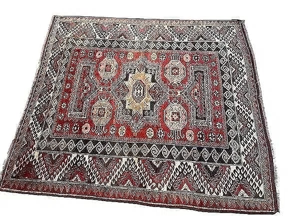 A Pakistan Kazak Handwoven wool rug (1 of 14)
