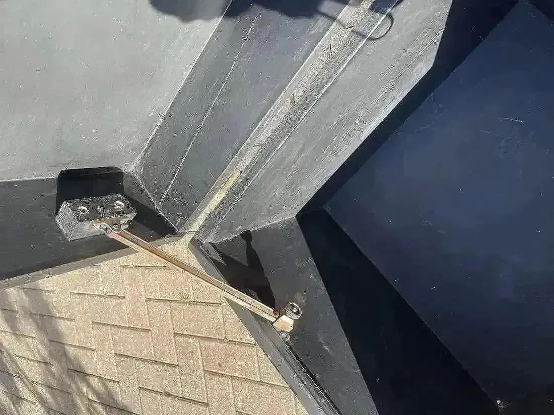 A square blanket chest trunk - 6