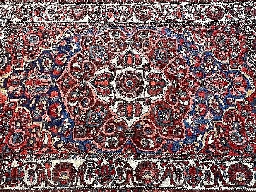 Antique Persian Bakhtiari tribal scatter rug (1 of 14)